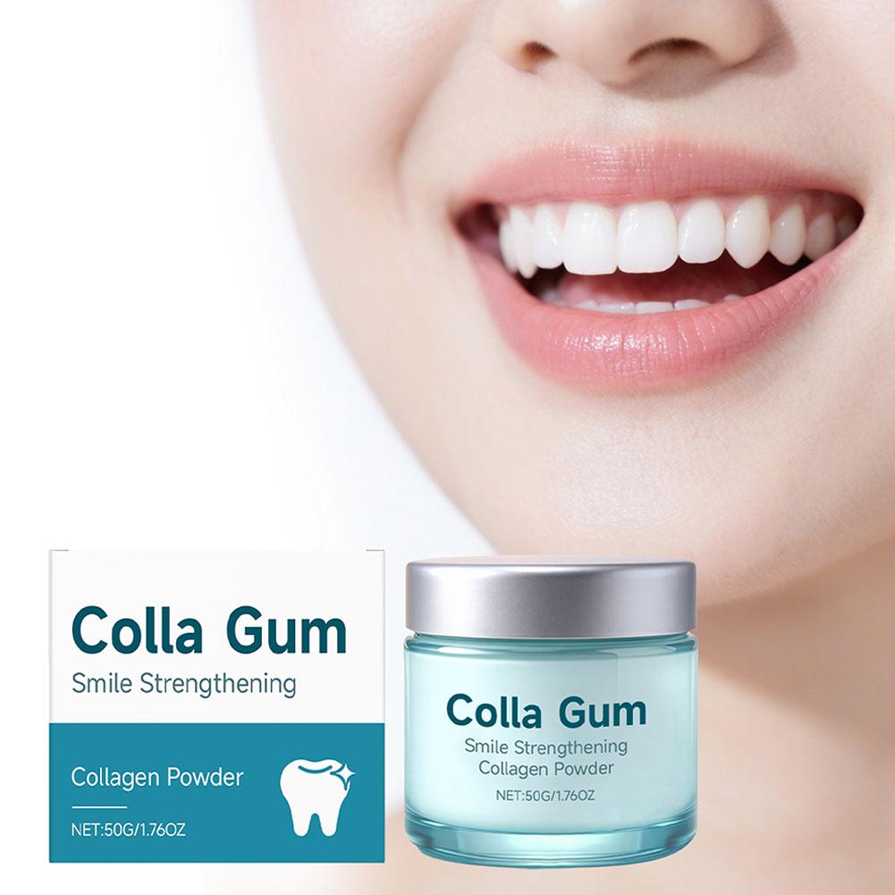 Teeth Whitening Near Me - Proszek do zębów z kolagenem –
